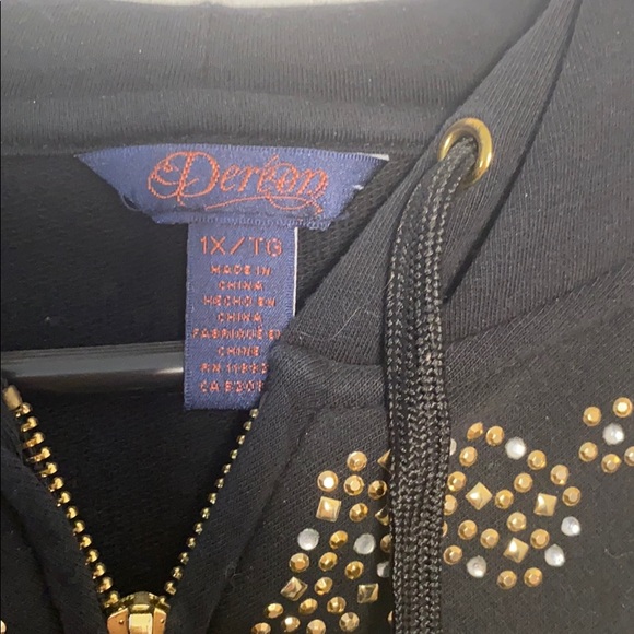 Dereon Bling hoodie - Picture 4 of 5